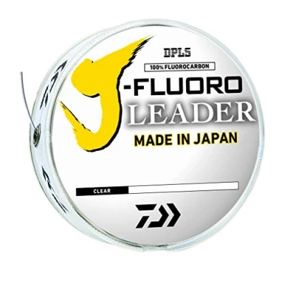 Image of Daiwa JFL6 100 J Fluoro Fluorocarbon Leader W/Parallel Spooling Band 6Lb. Yards, Multi, One Size