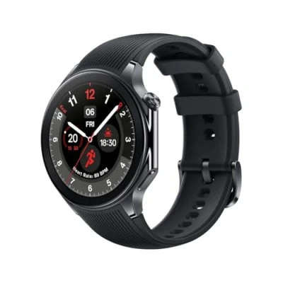 Image of OnePlus Watch 2 Black (Black Rubberen Strap)
