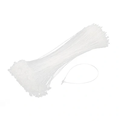 Image of sourcing map 190mm Snap Lock Pin Security Loop Plastic Tag Fastener Cable Tie x 500