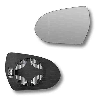 Image of Less4spares Replacement Wing Mirror Glass Left Compatible with Kia Niro 2016 2022 CLIP ON Passnager Near Side N/S Heated Blind Spot