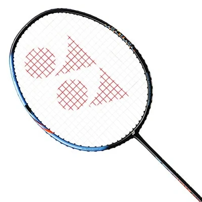 Image of YONEX Astrox Smash Badminton Pre Strung Racket (BK/Ice Blue)(FG5)