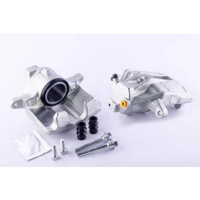 Image of R1740070 Brake caliper HELLA 8AN 355 788 791 Grey Cast Iron without holder VAUXHALL: Astra Mk4 CC, Cabrio