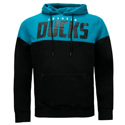 Image of Fanatics NHL Anaheim Ducks Mens Hoodie (m) Black