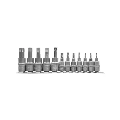 Image of Yato YT 04331 Bit sockets c.v. 12 Pieces