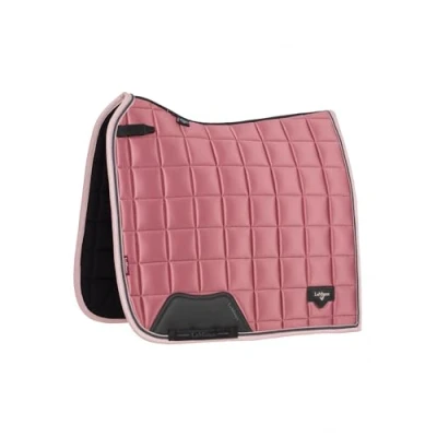 Image of LeMieux Loire Classic Dressage Square Saddlepad (Peony, Small / Medium)