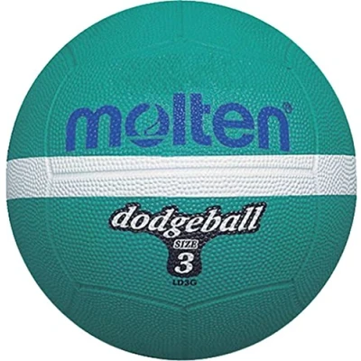 Image of Molten Green Rubber Dodgeball (Green Size 3), One