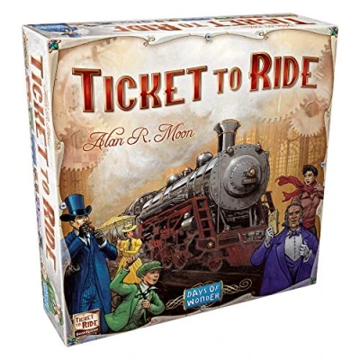 Image of Days of Wonder Ticket to Ride Board Game Ages 8+ For 2 5 Players Average Playtime 30 60 Minutes
