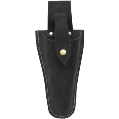 Image of Tool Belt Pouch, Leather Sheath, Gardening Holster Case Bag for Garden Pruning Pliers Shears Secateurs Scissors or Knife, Gifts Men Dad Husband Boyfriend Him (Bronze)