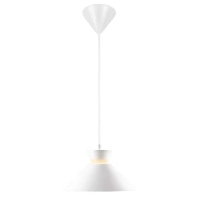 Image of Nordlux Dial pendant light with metal shade, white, Ø 45 cm