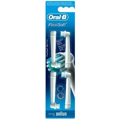 Image of BRAUN BN0194ORAL B PRECISION CLEAN REFILL 4PK TOOTHBRUSH HEADS