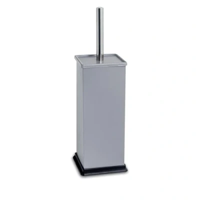Image of Grey Square Toilet Brush By Harbour Housewares