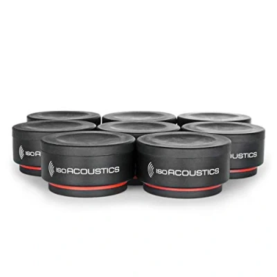 Image of IsoAcoustics Iso Puck Series Acoustic Isolators (Iso Mini, 2.75 kg max/Unit, 8 Pack)
