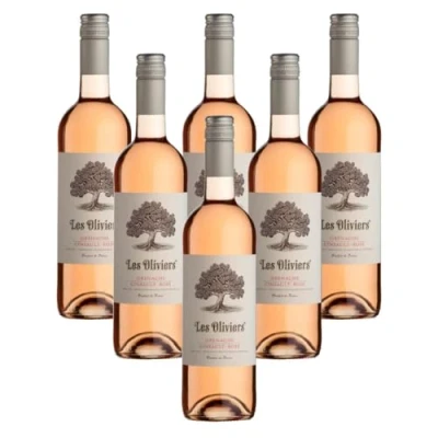 Image of BOUTINOT, Les Oliviers Grenache Cinsault Rosé, Pays d&#039;Oc France (case of 6 x 750ml), ROSÉ WINE