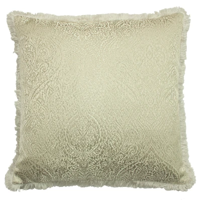 Image of Paoletti Coco Cushion Ivory One Size