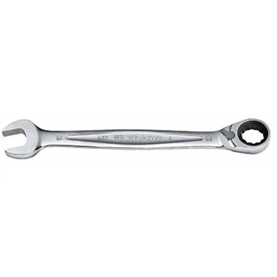 Image of Facom 467B.21 Anti Slip Combination Ratcheting Spanner, 21mm