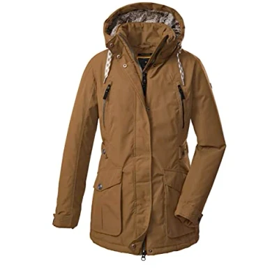 Image of G.I.G.A. DX (GIGEQ 38725 000 Women&#039;s Casual Functional Jacket with Zip Off Hood, GW 62 WMN JCKT, Light Brown, 36