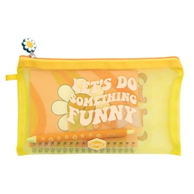 Image of Mr. Wonderful Pencil case with Extras Let&#039;s do Something Funny