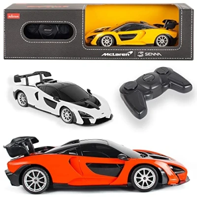 Image of KandyToys Remote Control McLaren Senna 1:24sc Model 27.145MHz 3 Assorted Colours Official Licensed RC Car