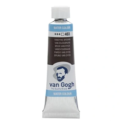 Image of Van Gogh Watercolour 10ml Tube Vandyke Brown Series 1
