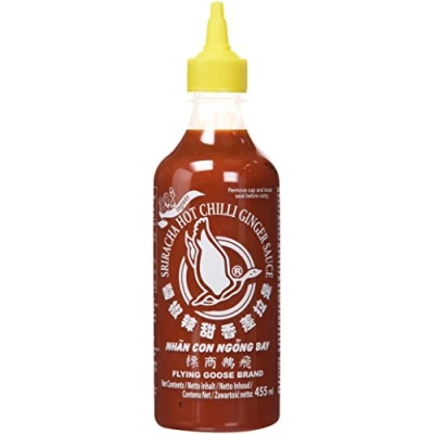 Image of Flying Goose Sriracha Chili Ginger Sauce 455 ml (Pack of 2)