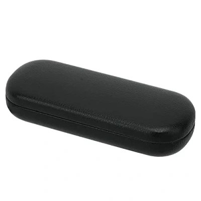 Image of MoKo Hard Eyeglass Case, Shell Sunglasses Case Anti Scratch Eyeglasses Bag Portable Holder Box for Women Men, Black