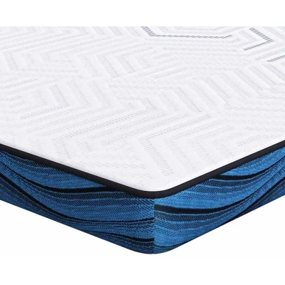 Image of Mattress Pads White and Blue 80 x 200 cm Vidaxl