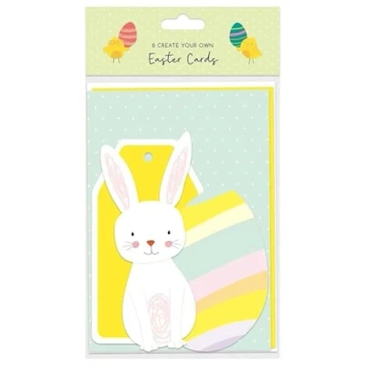 Image of Orbitron Make 8 Easter Cards High Craft Kit Blank Stickers &amp; Envelopes