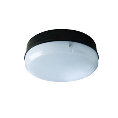 Image of Luceco LED Mosi Round Bulkhead, Standard Driver, 29 cm, 11 Watts, Black