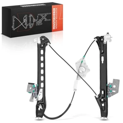 Image of Frankberg Electric Window Regulator Rear Left Without Motor Compatible with CLS C219 280 500 55 AMG 63 All Engine Coupe 2004 2010 Replace# 2197300746