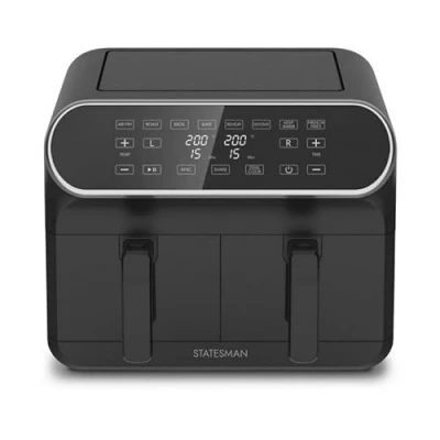 Image of Statesman SKAF08017BK Digital Dual Zone Air Fryer Black