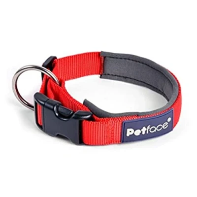 Image of Petface (Outdoor Paws by Petface) Neoprene Trek Collar, Small, Red
