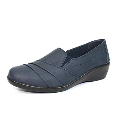 Image of Lunar Elizabeth Comfort Shoe 7 UK Navy