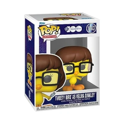 Image of Funko POP! Animation: HB Tweety Bird As Velma Looney Tunes Collectable Vinyl Figure Gift Idea Official Merchandise Toys for Kids &amp; Adults TV Fans Model Collectors