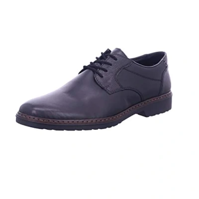Image of Rieker 16541, Men&#039;s Derby Derbys, Nero Chestnut Black 02, 6.5 UK