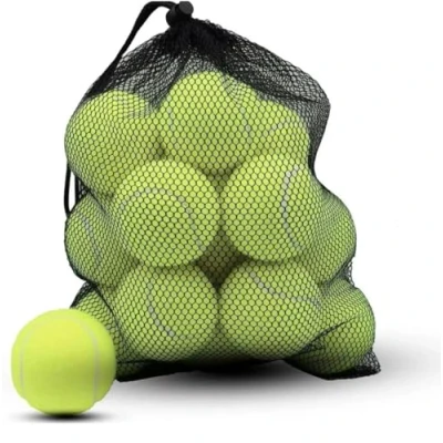 Image of MAKKAI Tennis Balls Sports Outdoor Fun Cricket Beach Dog Ball Game pack of 24