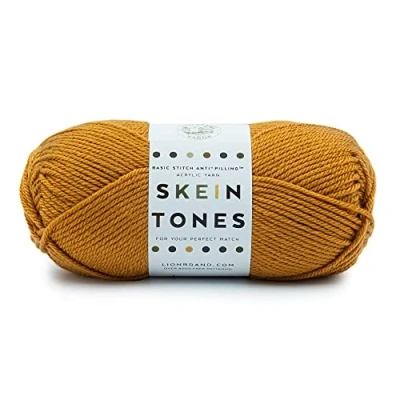 Image of Lion Brand Yarn Yarn, Acrylic, Honey, One Size
