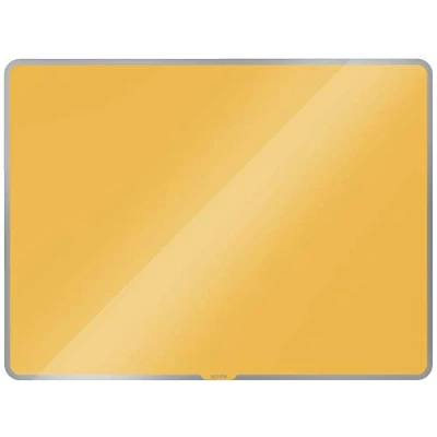 Image of Leitz Magnetic Glass Whiteboard, 800 x 600, Cosy Range, Warm Yellow, 70430019