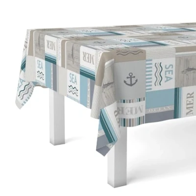 Image of Martina Home Tablecloth Oilcloth Mer Unique 240 x 140 cm