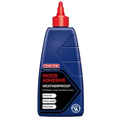 Image of 1 x Litre Evo Stik Resin W Exterior Weatherproof Wood Adhesive 717916