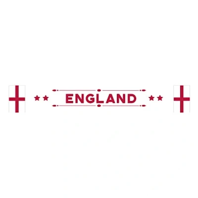 Image of World Cup Fifa Qatar 2022 Official Scarf England,Unisex,One Size