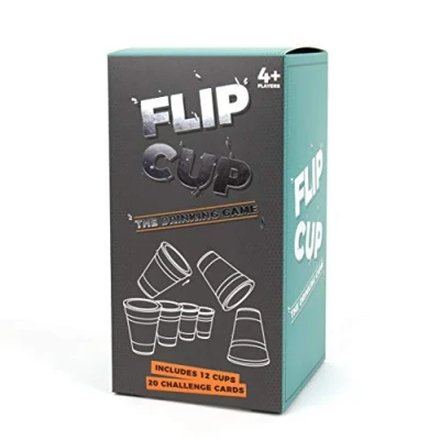 Image of Gift Republic Flip Cup Drinking Game, Multicolor, 1 Size