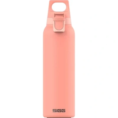 Image of SIGG Insulated Water Bottle Thermo Flask Hot &amp; Cold One Light With Fruit Strainer Leakproof BPA Free 18/8 Stainless Steel Pink 0.55L