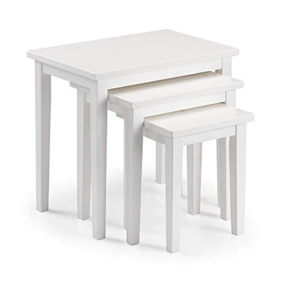 Image of Julian Bowen Cleo Nest of Tables, White