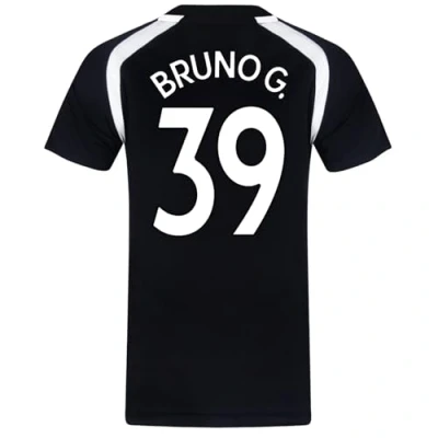 Image of Newcastle United FC Mens Bruno G. 39 Poly T Shirt Black 3XL