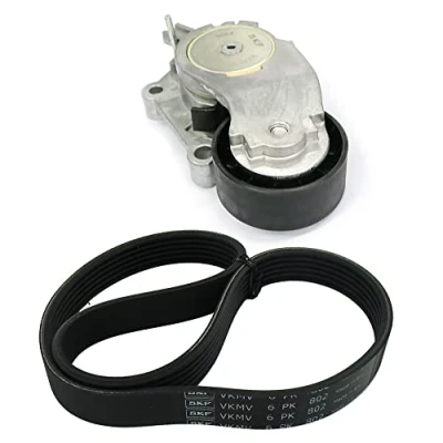 Image of 11287795036 V ribbed belt set SKF VKMA 33164 FORD: FIESTA 6, FOCUS 3, 3 Turnier, PEUGEOT: 308 SW 2, 208 I Hatchback, 2008 Estate