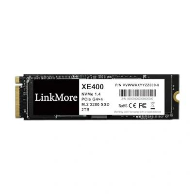 Image of LinkMore XE400 2TB M.2 2280 PCIe Gen4 NVMe 1.4 Internal SSD, Solid State Drive, Up to 4650MB/s for Latop and PC Gaming SSD