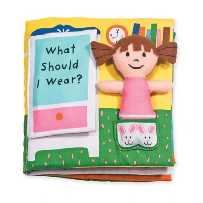 Image of Melissa &amp; Doug Soft Activity Book What Should I Wear?