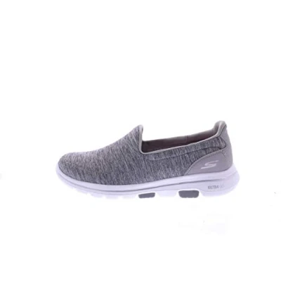 Image of Skechers Women&#039;s Go Walk 5 Honor Sneaker, Grey Textile Trim Gry, 2.5 UK