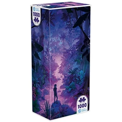 Image of Iello Puzzle Universe: Neon Forest (1,000 Pieces) Jigsaw Ages 14+ 1+ Players