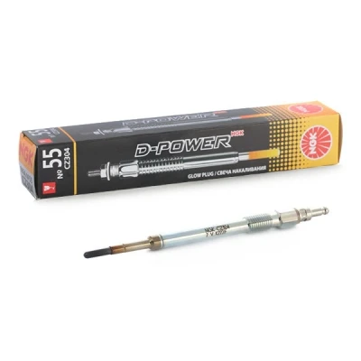 Image of N10579803, N10579805 Glow Plug NGK D Power 9864 7,0V 7,0A M8 x 1,0 Ceramic 0,3Ohm 117,0mm AUDI: A6 C6 Saloon, A4 B7 Avant, Avant